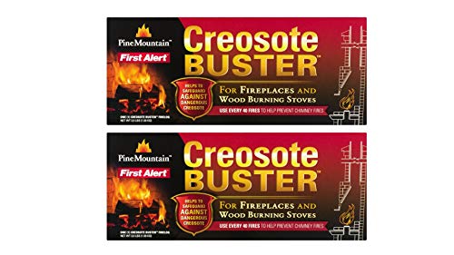Pine Mountain Chimney Cleaning Safety Fire Log (2 Pack)