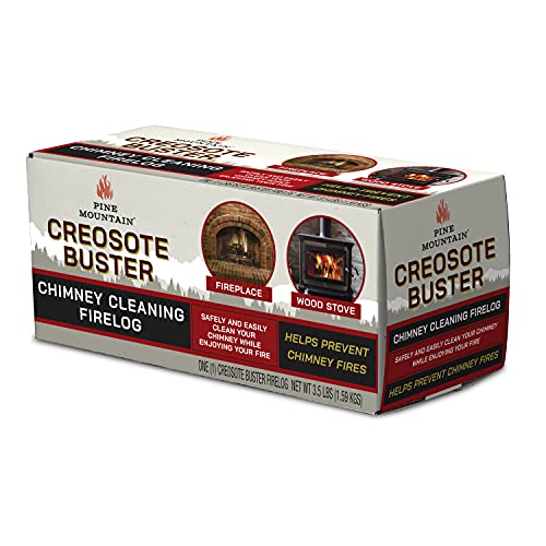 Pine Mountain Creosote Buster Chimney Cleaning Safety Firelog