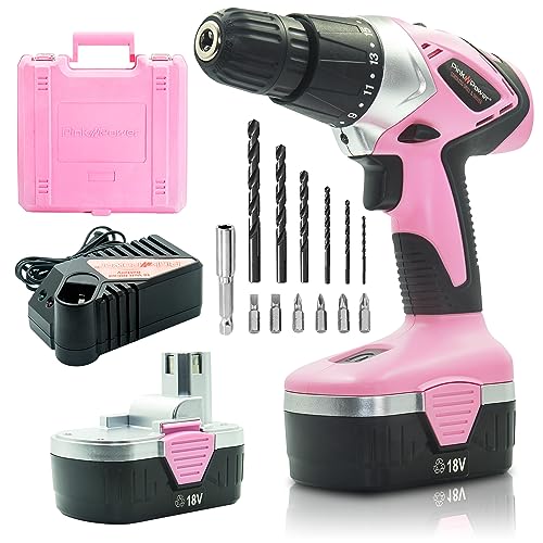 Pink Power Drill Set for Women