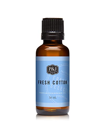 P&J Fresh Cotton Fragrance Oil 30ml - Candle & Soap Scents