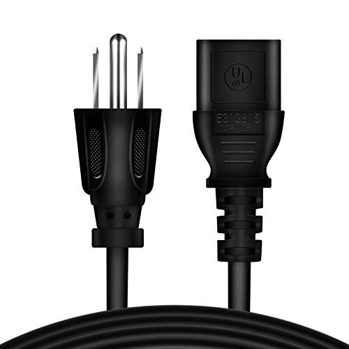 PKPOWER 6ft AC Power Cord Compatible with Blackmagic ATEM TV Studio HD