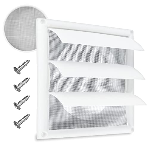 Plastic Louvered Vent Cover