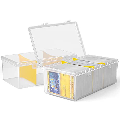 Tutata Baseball Card Storage Box 2 Pack