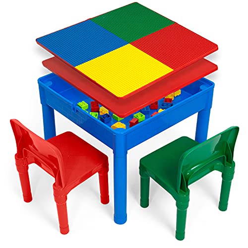 Play Platoon Kids 5 in 1 Activity Table and Chair Set