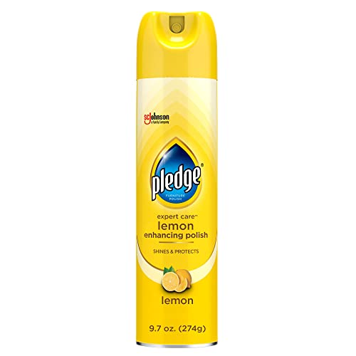 Lemon Pledge Wood Polish Spray, 9.7 oz (1 Pack)