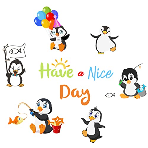 PLIGREAT Penguin Wall Stickers