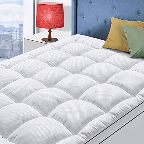 Plush King Size Mattress Topper for Back Pain