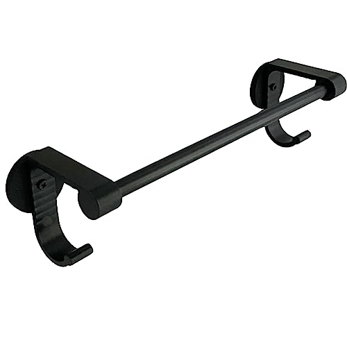 Pmsanzay Magnetic Towel Bar for Refrigerator and Kitchen Appliances - Black