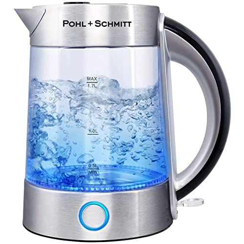 Pohl Schmitt Electric Kettle with Upgraded Stainless Steel Filter