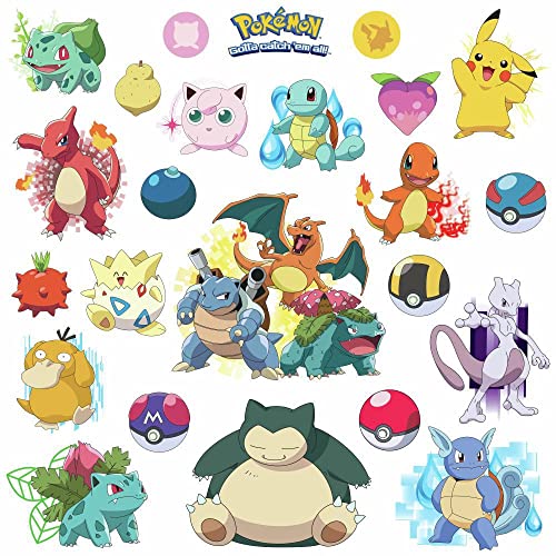 POKEMON ICONIC Wall Decals Room Decorations
