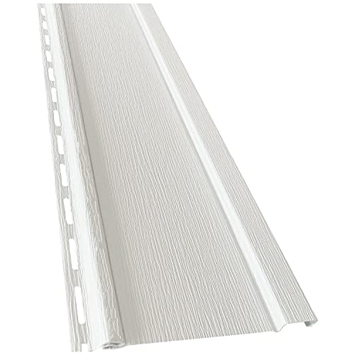 Polaris Vertical Vinyl Siding - White Birch - Single Box