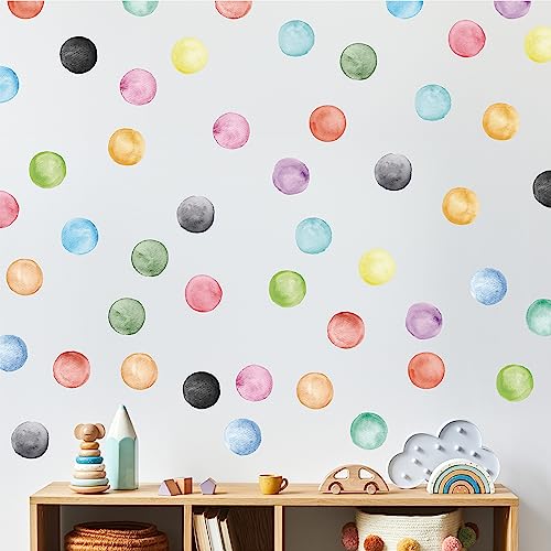 Polka Dot Wall Decals - Fabric Wall Stickers