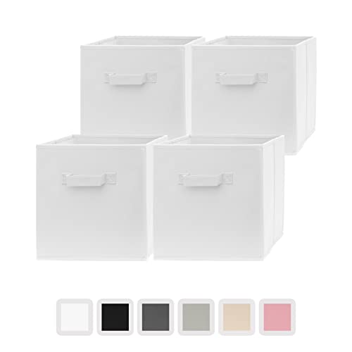 Pomatree Storage Cubes 4 Pack - Large and Sturdy