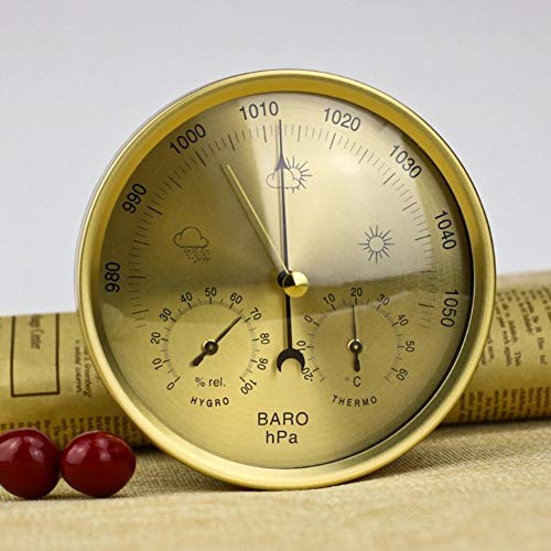Outdoor Barometer Thermometer Hygrometer - 5in Barometer Weather