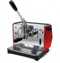 Pontevecchio Lusso Lever Espresso Machine Red