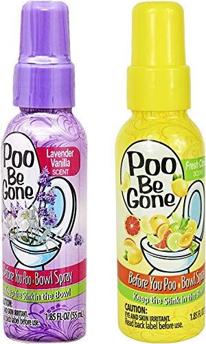 Poo Be Gone Toilet Spray 1.85oz - 2 Pack