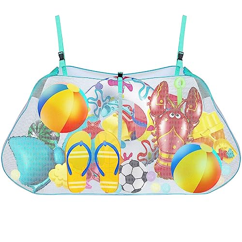 Pool Float Storage and Toy Container with Strap