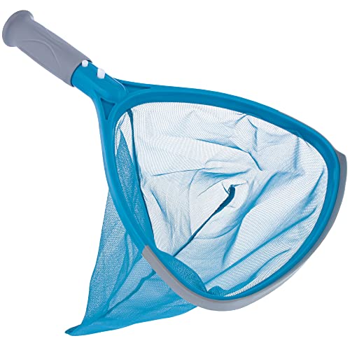 Pool Hand Leaf Skimmer Net with Grip Handle