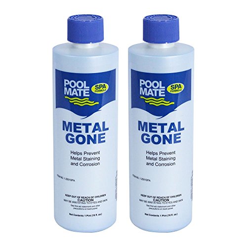 Pool Mate Metal Gone Stain Remover for Spas and Hot Tubs
