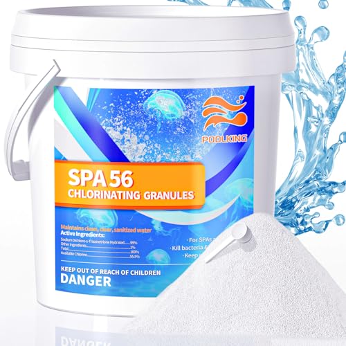 POOLKING 5.5LB Chlorinating Granules for Hot Tubs and Spa Pools