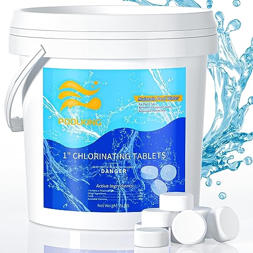 POOLKING Small Chlorine Tablets - Effective and Affordable Water Maintenance