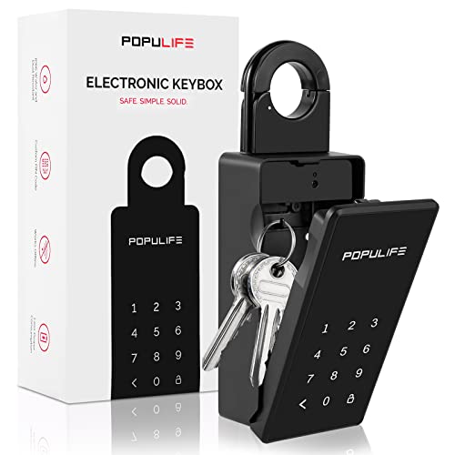Populife Key Lock Box for Outside