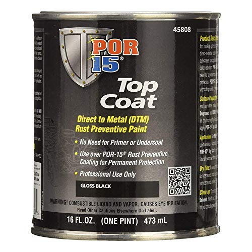 POR-15 Top Coat Paint: High-Performance Protection Against Corrosion