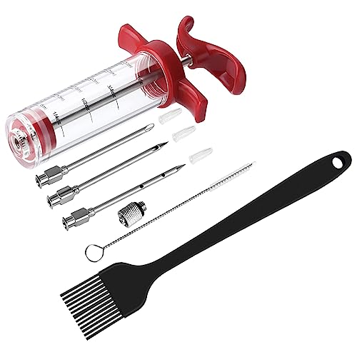 Porous Meat Injector with 3 Needles