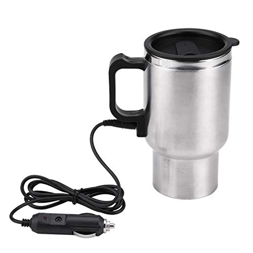 Garsent Travel Kettle, 750ml 12V Portable Electric Car Kettle, Stainless  Steel