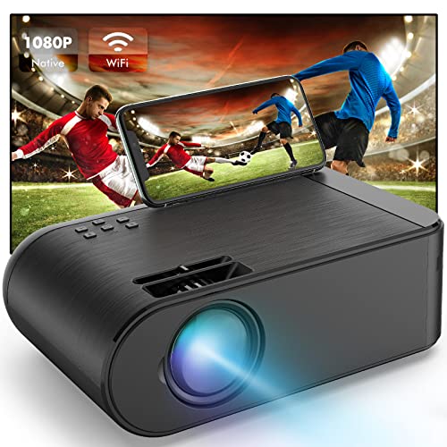 Portable 4K Movie Projector with WiFi Connectivity