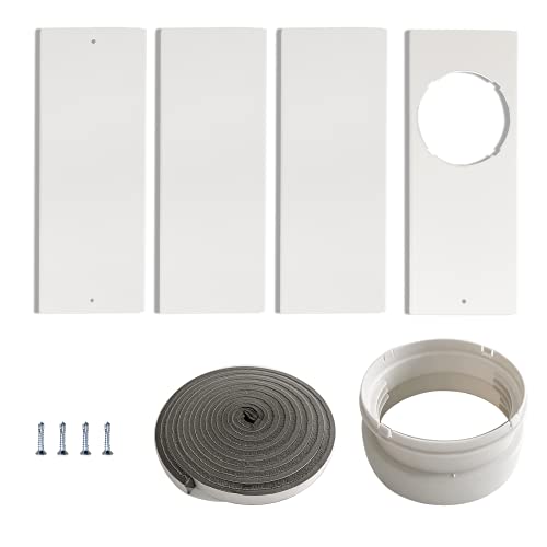 Portable AC Window Seal Plates Kit
