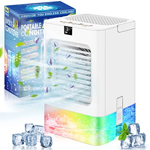 Portable Air Conditioner, 700ML Chill2.0 Evaporative Air Cooler
