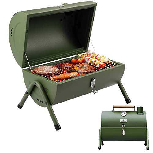 Portable Charcoal Grill by DNKMOR GREEN
