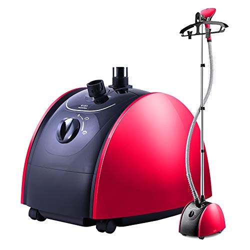 Portable Clothes Steamer with Adjustable Pole and Rotating Hanger