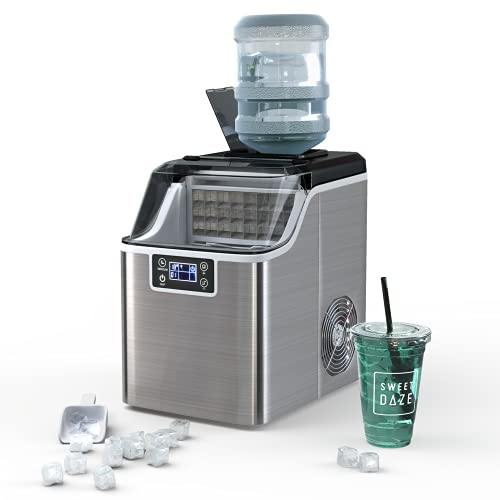 Portable Compact Ice Machine with Self-Cleaning Function