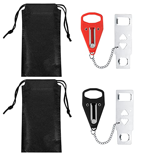 Portable Door Lock for Travel, Home, Apartment, Hotel Doors