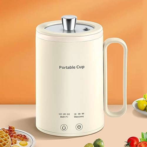 Portable Electric Kettle Travel Small Stew Pot