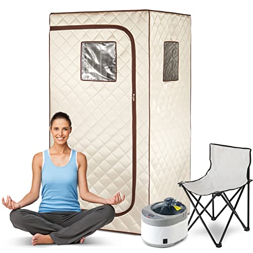 Portable Full Body Home Steam Sauna Set