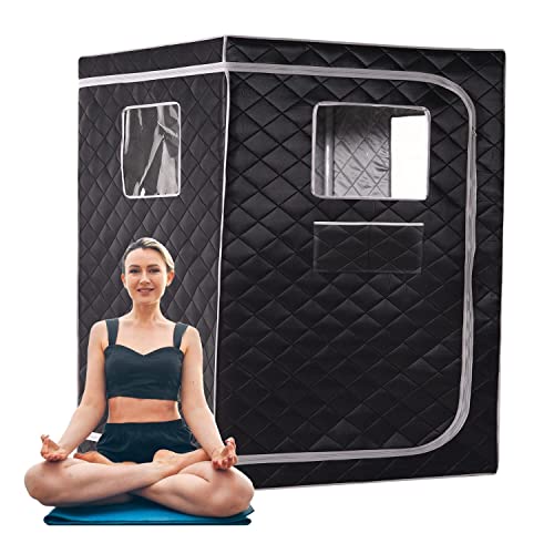 Portable Full Size Steam Sauna Tent - Luxurious Home Spa Experience!