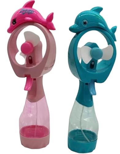 Portable Handheld Mist Fans for Kids with Unicorn Design