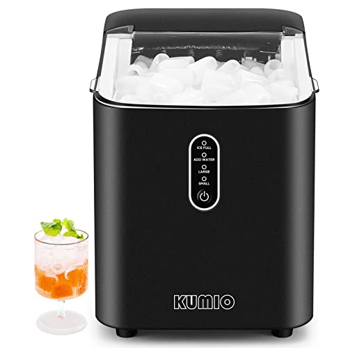 Portable Ice Maker with Self-Cleaning