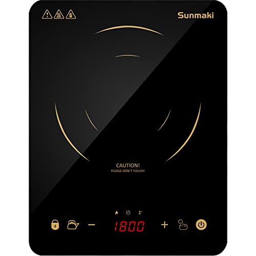 Portable Induction Cooktop with LED Display - Sunmaki