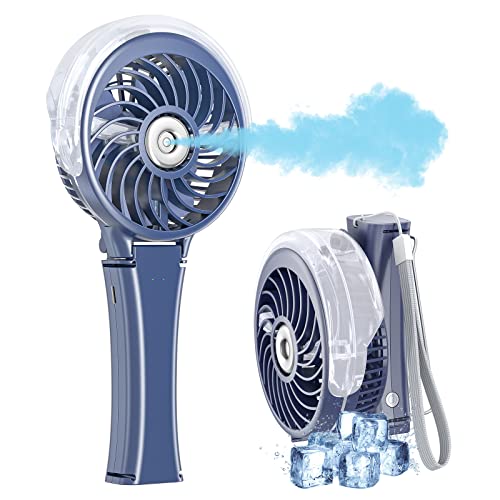 Portable Misting Fan for Makeup, Travel, Outdoors