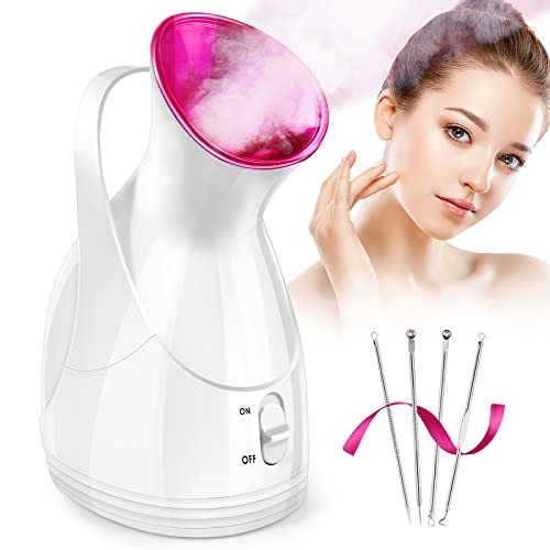 Portable Nano Ionic Facial Steamer for Deep Cleaning and Hydration