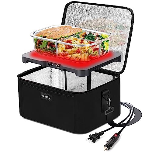 Buddew Electric Lunch Box 80W Food Heater for Adults, 12/24/110V Portable  Lunch Warmer Upgraded Heat…See more Buddew Electric Lunch Box 80W Food