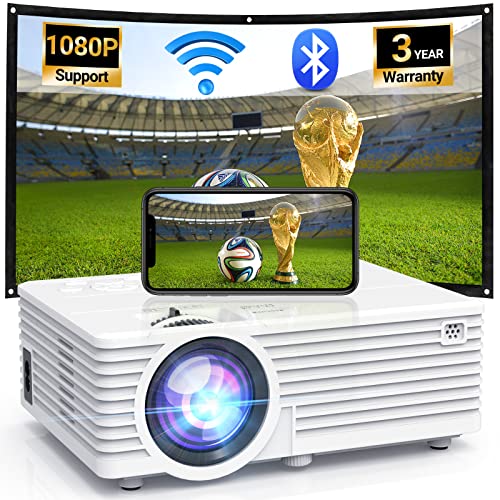 Portable Projector with WIFI and Bluetooth