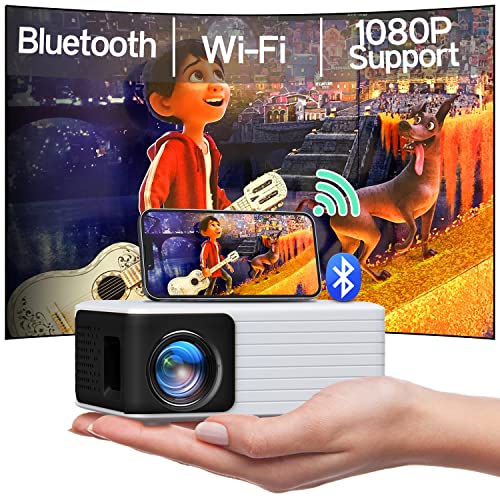 Portable Projector with WiFi and Bluetooth Support