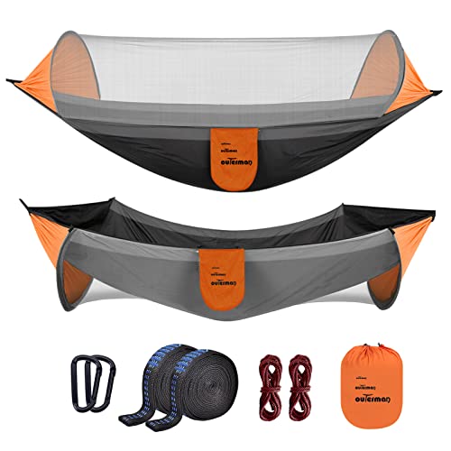Portable Single Hammock with Mosquito Net