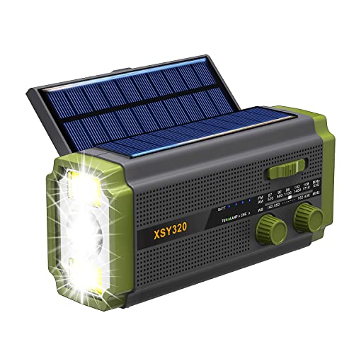 Portable Solar-Powered Emergency Radio