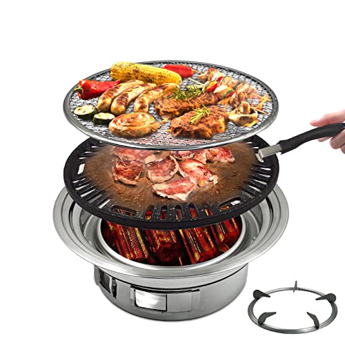 Portable Stainless Steel BBQ Grill